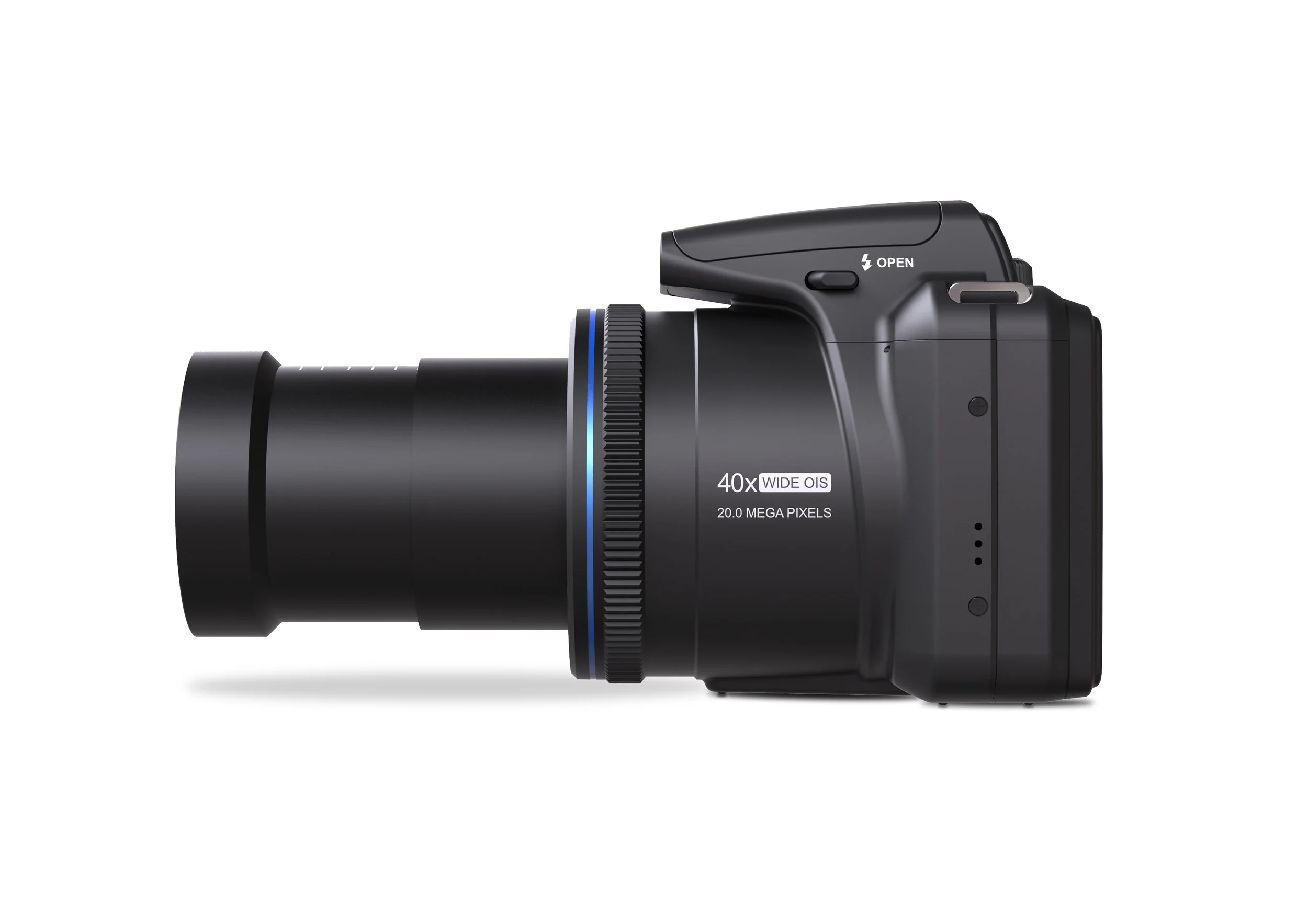 MN40Z 20MP 1080P FHD 40X Optical Zoom WiFi Bridge Camera — Minolta